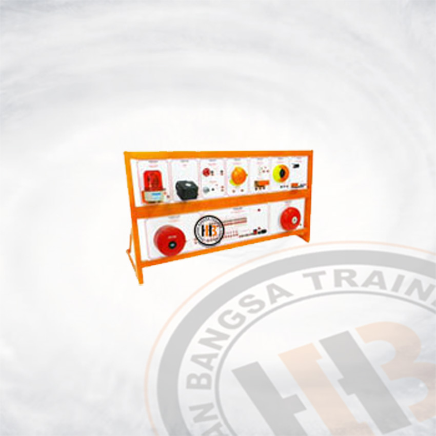 Alat Peraga Aplikasi Alarm Berbasis PLC - Mekatronika untuk SMK dan Politeknik