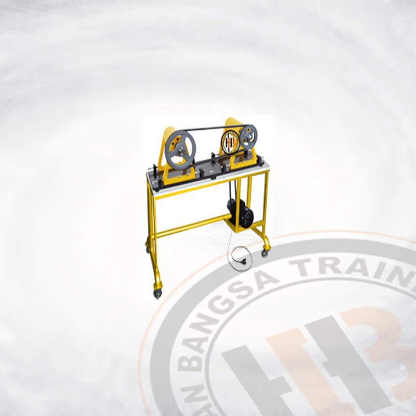 Alat Peraga Belt Alignment Trainer - Alat Berat untuk SMK dan Politeknik