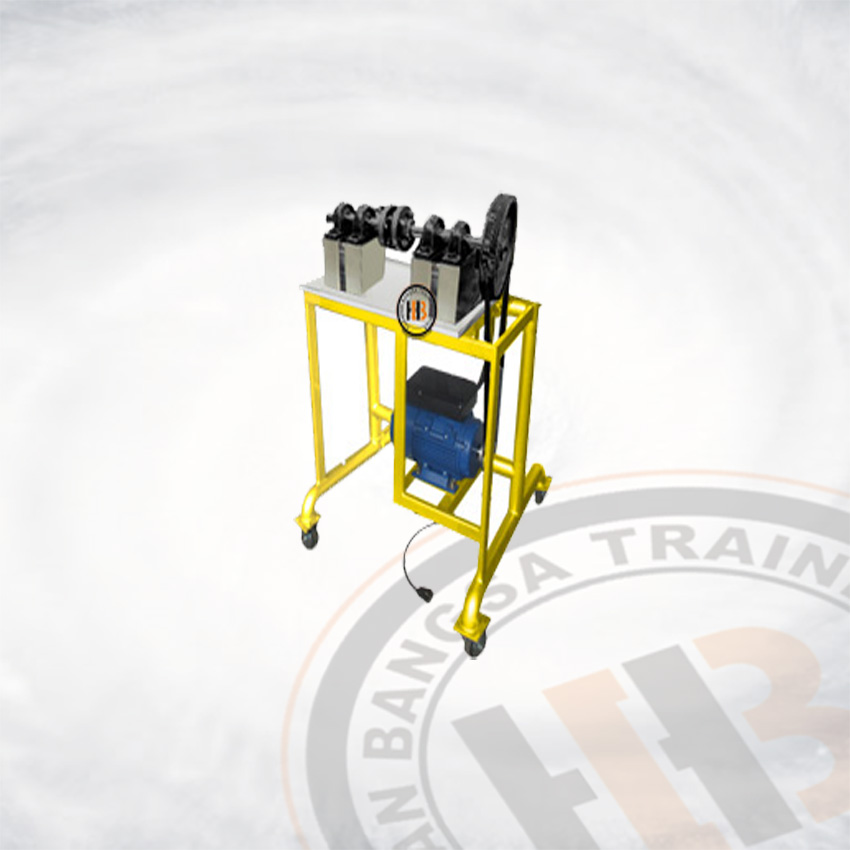 Alat Peraga Coupling Alignment Trainer - Alat Berat untuk SMK dan Politeknik