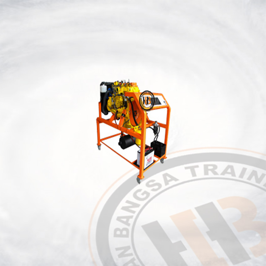 Alat Peraga Diesel Engine Trainer Stand Hino Dump Truck - Alat Berat untuk SMK dan Politeknik