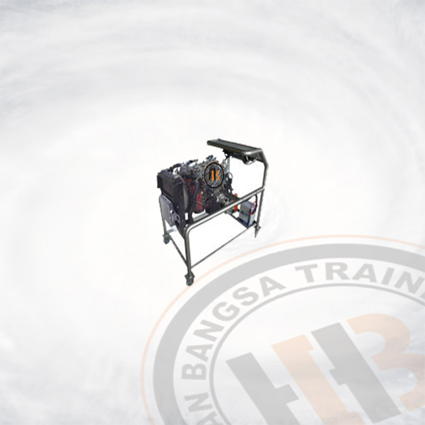 Alat Peraga Diesel Engine Trainer Stand Toyota Dump Truck - Alat Berat untuk SMK dan Politeknik