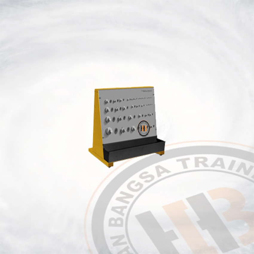 Alat Peraga Fastener Bolt Alignment Trainer - Alat Berat untuk SMK dan Politeknik