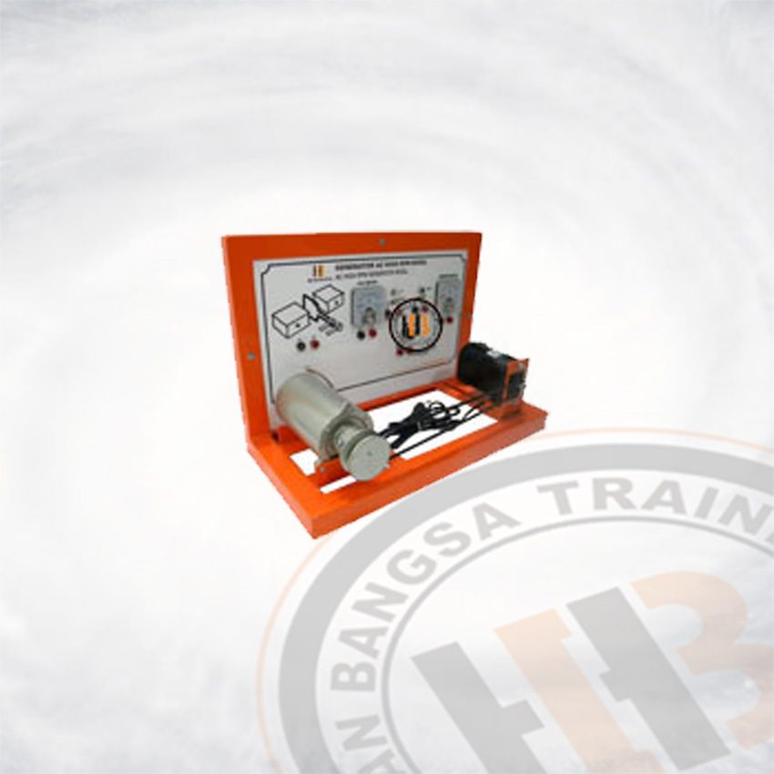 Alat Peraga Generator AC High RPM Model - Listrik untuk SMK dan Politeknik
