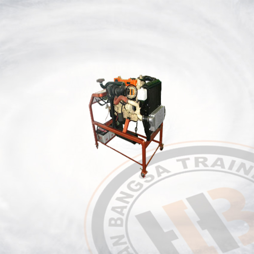 Alat Peraga Locomotive Diesel Engine Trainer Stand 110HP - Kereta Api untuk SMK dan Politeknik