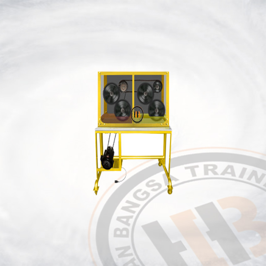 Alat Peraga Lubrication Alignment Trainer - Alat Berat untuk SMK dan Politeknik