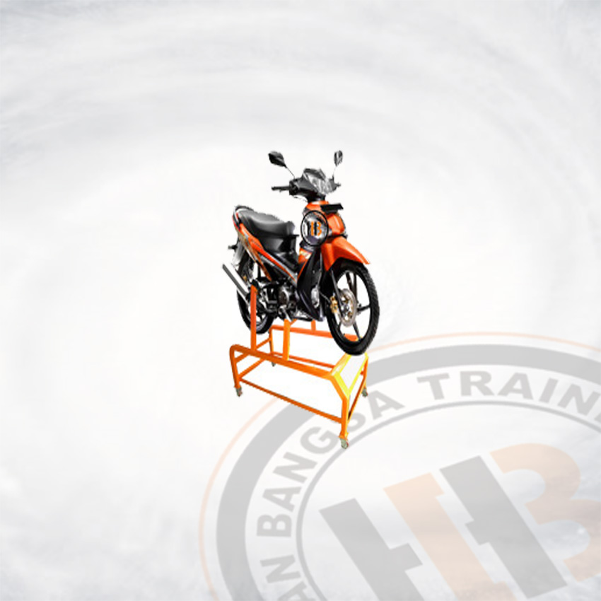 Alat Peraga Motorcycle Life Four Strokes Trainer Stand Sistem EFI Supra X 125Cc Stand Utuh - Sepeda Motor untuk SMK dan Politeknik