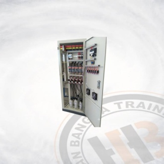 Alat Peraga Panel Kasitor Bank VERSI 3 (e Phase Automatic) - Perpanelan untuk SMK dan Politeknik