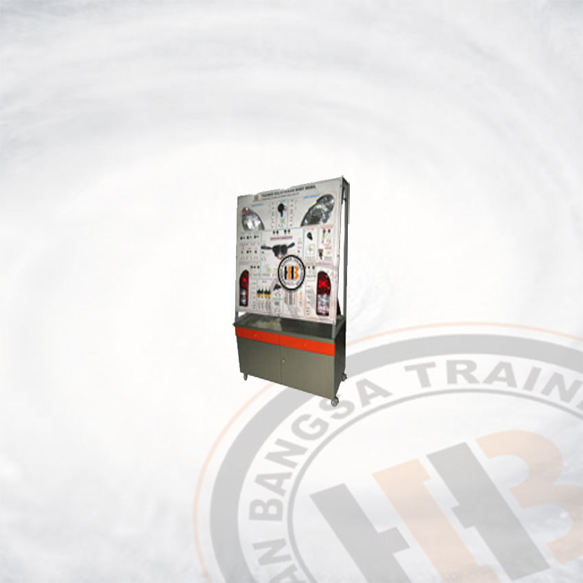 Alat Peraga Standard Body Electrical Car Trainer Stand Avanza - Otomotif untuk SMK dan Politeknik
