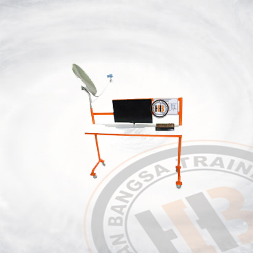 Alat Peraga Trainer Antena Parabola - Elektronika untuk SMK dan Politeknik