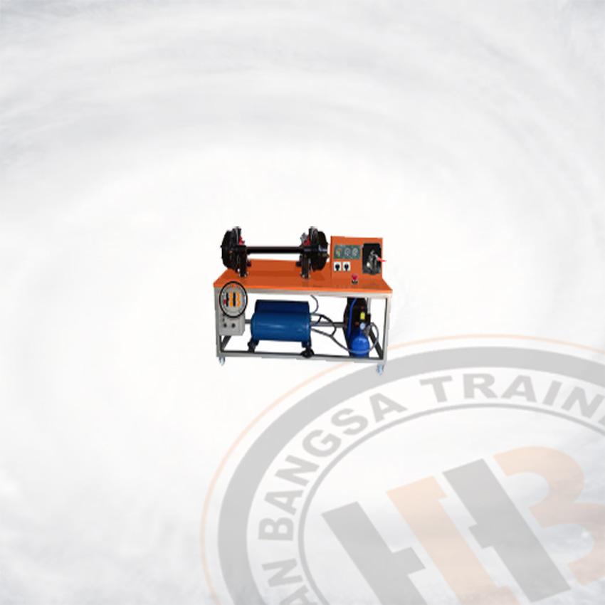 Alat Peraga Trainer Simulator Pengereman Kereta Api - Kereta Api untuk SMK dan Politeknik