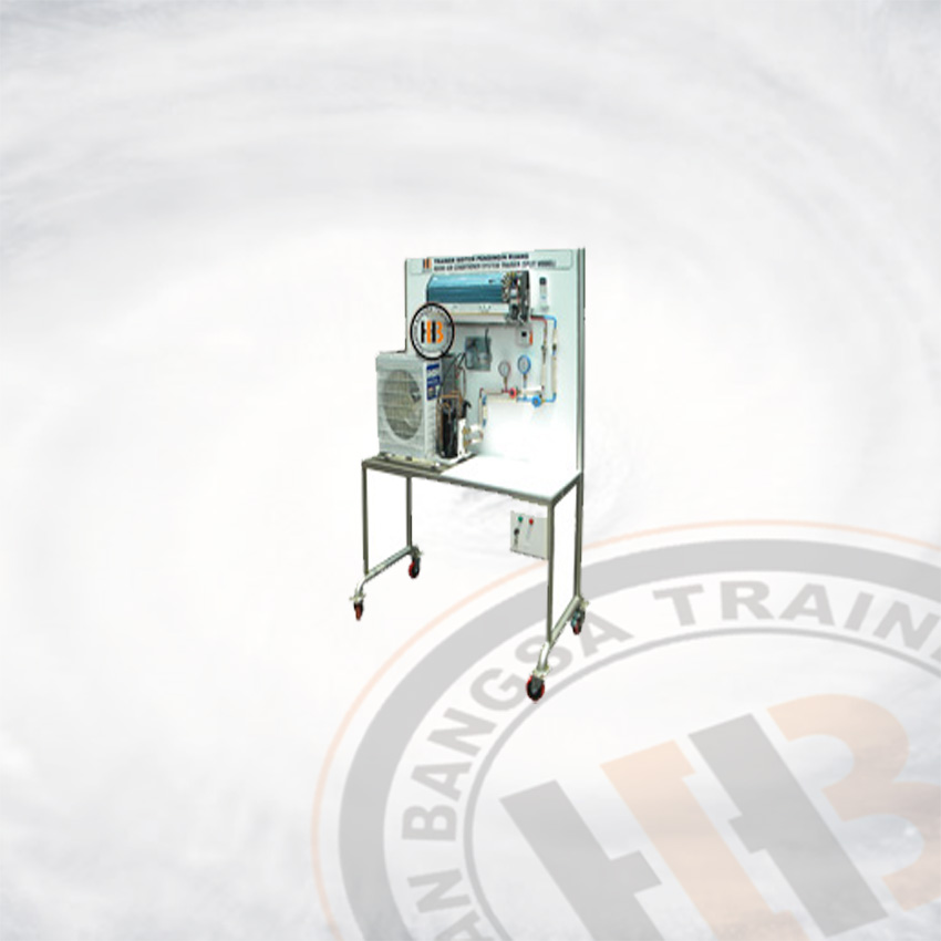 Alat Peraga Trainer Sistem AC Ruang (Split) Varian 2 - Pendingin untuk SMK dan Politeknik