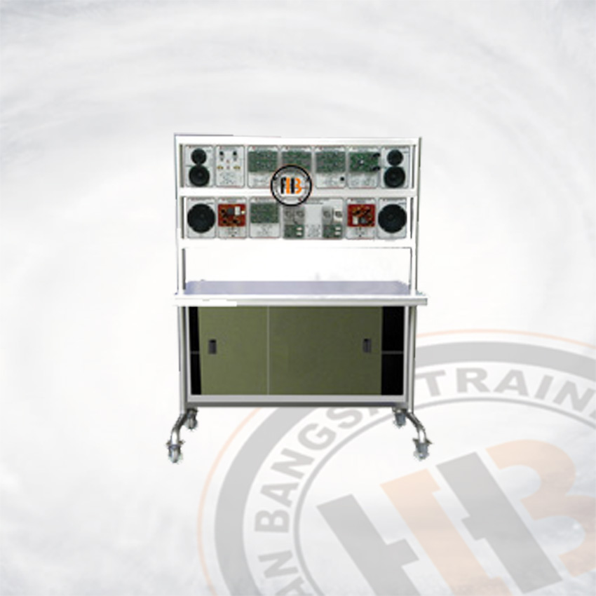 Alat Peraga Trainer Sistem Audio Model Stand 2 - Elektronika untuk SMK dan Politeknik